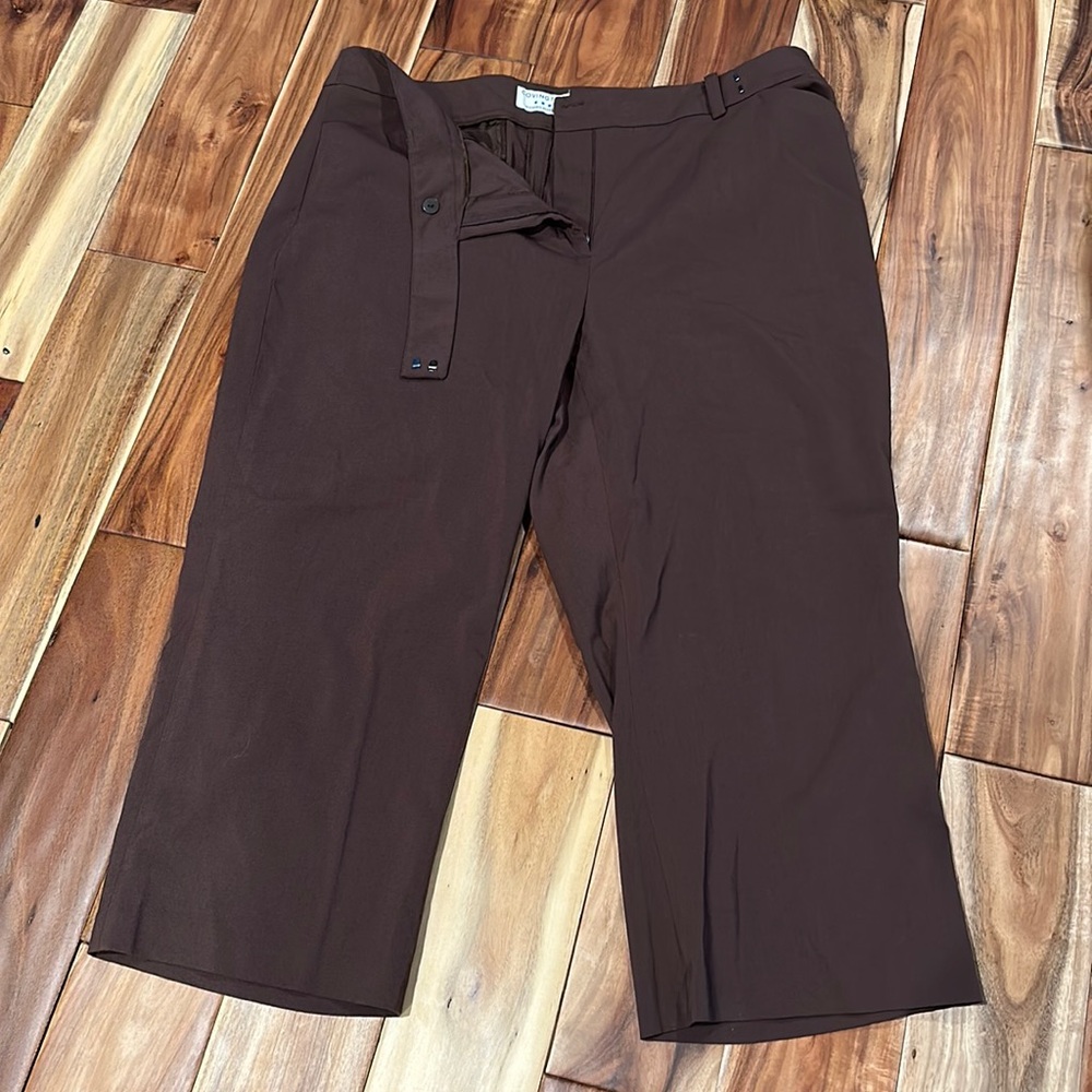WOMANS COVINGTON STRETCH DRESS PANTS SIZE 16 W